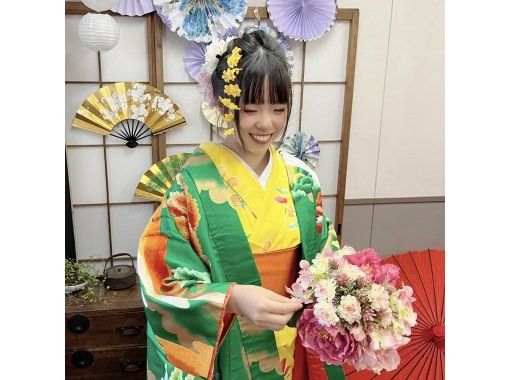 [Niigata/Niigata Station] Kimono experience | Princess style photo shoot planの画像