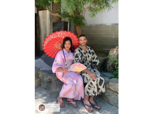 [Osaka, Umeda] One-day yukata rental plan: Sightseeing in Osaka in a kimono! Wear a yukata and experience Japanese culture ☆の画像