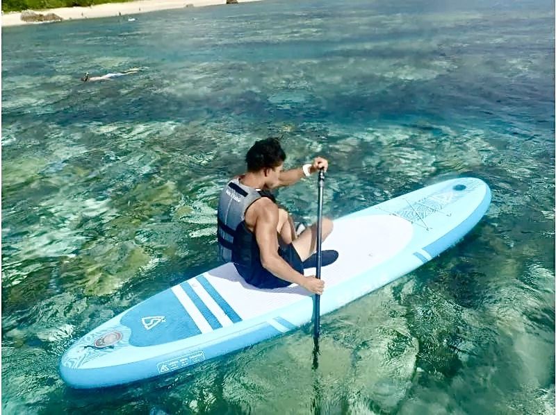 【北海道・SUP体験】透明度の高い支笏湖の湖面をクルージング！SUP体験（半日コース）の画像