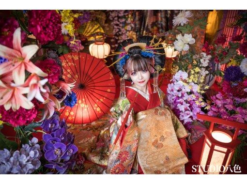 [Chiba・Shin-Kemigawa] Authentic Oiran transformation pair photo shoot plan - about 4 to 5 hours - 1 minute walk from the stationの画像