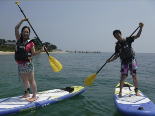 [Shiga / Omi-Maiko] For experienced people! Lake Biwa SUP rental 150 minutes (AM course)の画像