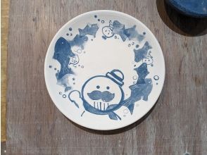 [Osaka, Kaizuka] \Painting and firing experience/Sightseeing together! Create your own original hand-painted work at the pottery experience spot in Mizuma-dera [Great for couples and families]