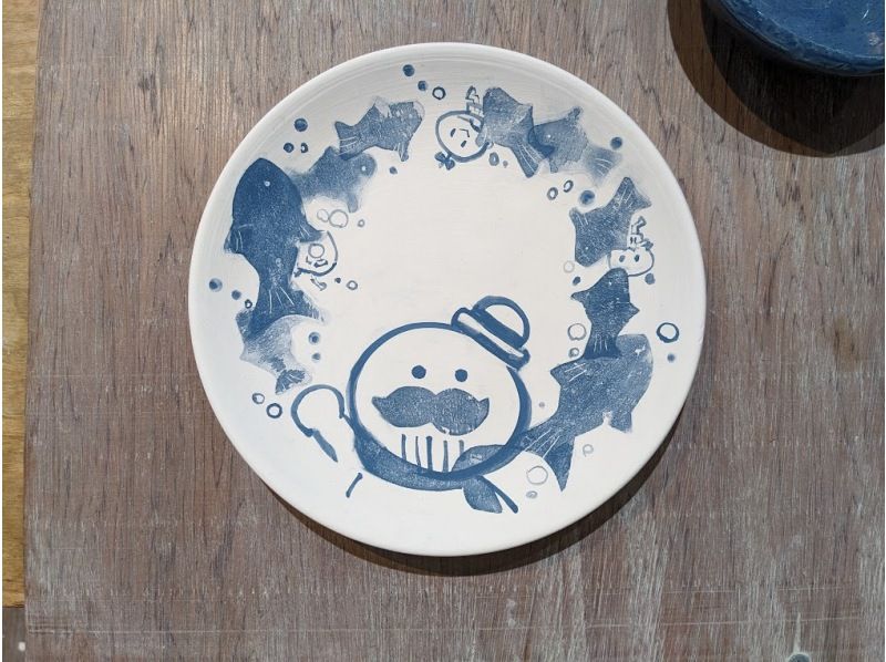 [Osaka, Kaizuka] \Painting and firing experience/Sightseeing together! Create your own original hand-painted work at the pottery experience spot in Mizuma-dera [Great for couples and families]の紹介画像