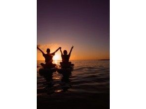 【宮古島 Sunset】サンセットSUP体験ツアー☆一組限定完全プライベート♪一眼レフ写真データ無料！