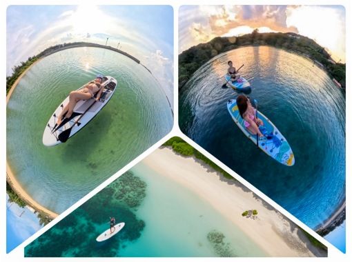 【宮古島/SUP】宮古島の美しい海でSUP体験♪Insta360＆ドローン撮影可◎の画像