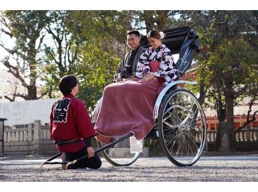 [東京/淺草]日本傳統車輛人力車非常受歡迎的照片90分鐘課程の画像