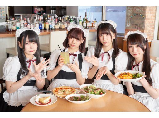 [Kanagawa, Yokohama, Maid Cafe] A meal course recommended for first-time visitors <6-minute walk from the west exit of Yokohama Station> You can casually experience a maid cafe!の画像