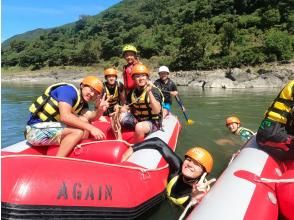 [Kumamoto/Hitoyoshi] Enjoy the 9am meeting course♪ The only one in Kyushu! A rafting experience with plenty of river fun!