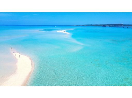 [Okinawa, Miyakojima] It's sure to look great on social media! If you come to Miyakojima, you should definitely go here! You'll never forget it! Free drone! "The Phantom Uni Beach Boat Tour" (about 1 hour)の画像