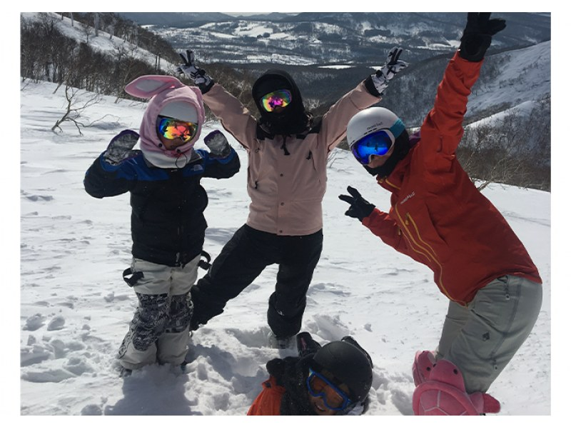 【キロロ４Hレッスン】北海道でスノーボードデビュー!!完全プライベートレッスンで初めてでも安心して楽しめる！ふかふかの雪で素敵な思い出作り！の紹介画像