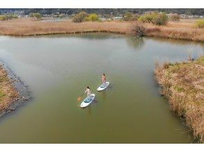 【滋賀・近江八幡】☆琵琶湖八景☆の一つ安土八幡の水郷SUPめぐり　水郷SUPクルーズ！!迷路のようなワクワク感が最高！!　1時間コース