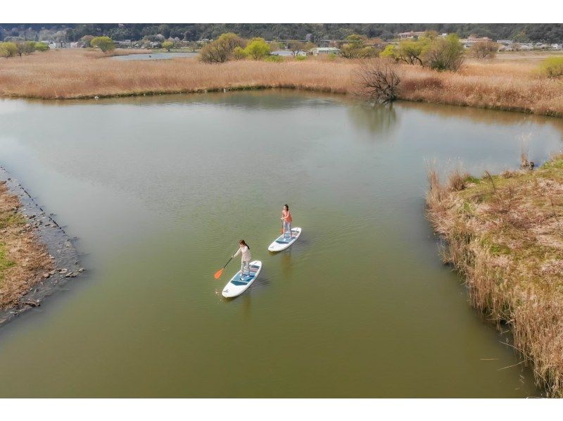 [Shiga/Omihachiman] ☆Suigo SUP cruise in Azuchihachiman, one of the eight scenic views of Lake Biwa☆ Suigo SUP cruise! !The maze-like excitement is the best! ! 1 hour courseの紹介画像