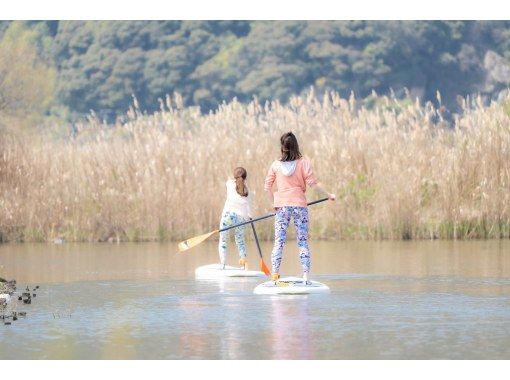 SALE!【滋賀・近江八幡】☆琵琶湖八景☆の一つ安土八幡の水郷めぐり！水郷SUPクルーズ！!迷路のようなワクワク感が最高！2時間コースの画像