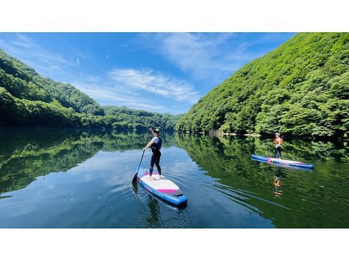 [群马水上]在被大自然包围的美丽湖面上体验Lake SUP！免费照片礼物 ♪ 2025の画像