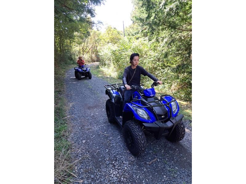 [Okayama, Mimasaka] Authentic mountain trails, forest roads, and beginner courses in the great outdoors. No license required and empty-handed buggy experience for 60 minutes! Beginners and children can feel safe with a lecture before the experience.の紹介画像