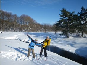 【福島県・裏磐梯高原】ネイチャースキー(クロスカントリースキー)初心者講習ショートツアー