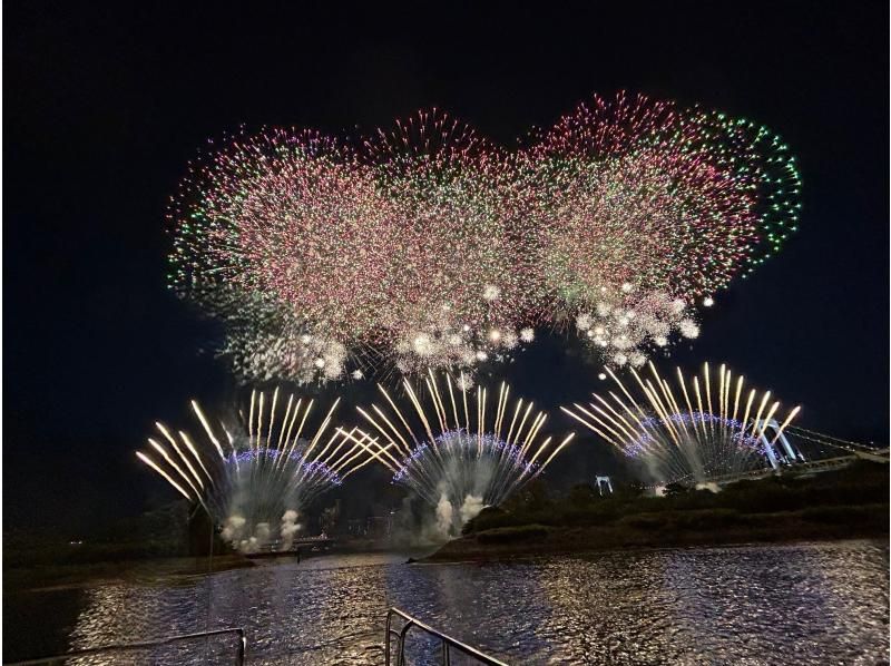 [東京/台場彩虹煙火觀賞私人巡遊120分鐘計畫]越中島→彩虹橋→台場海濱公園→越中島路線☆彡の紹介画像