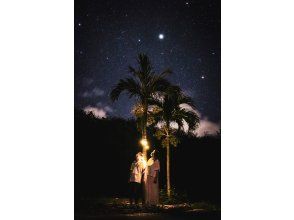 [Okinawa, Miyakojima] Starry sky portrait, SLR photography