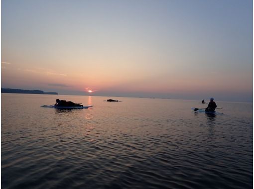 【大分県 日出町 糸ヶ浜】海から日の出を！サップ体験(スクール有)＋朝食【初心者・経験者・仲間・気の合う方と】の画像