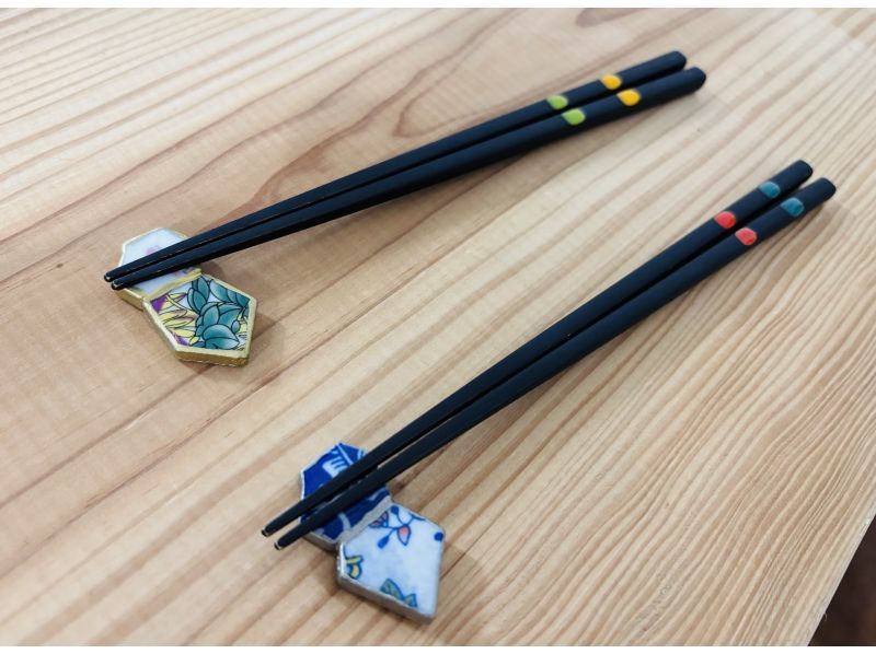 Okinawa Naha Handicraft experience | Beginners welcome - Make a gold-lacquered chopstick rest in a short time [Right next to Miebashi Station!]の紹介画像