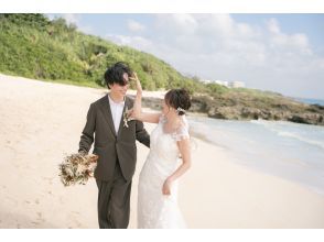 【미야코 섬 전 촬영 · 조할! 】 선택할 수있는 2 위치! 자연체 포토 웨딩(드론 촬영 첨부)