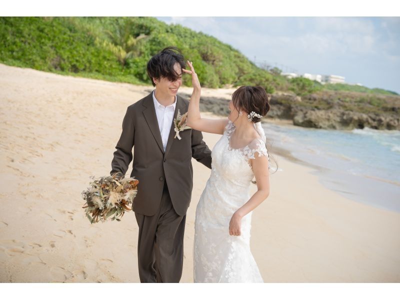 [Miyakojima Pre-wedding Photoshoot] Choose from 2 locations! Natural photo wedding (with drone photography)の紹介画像