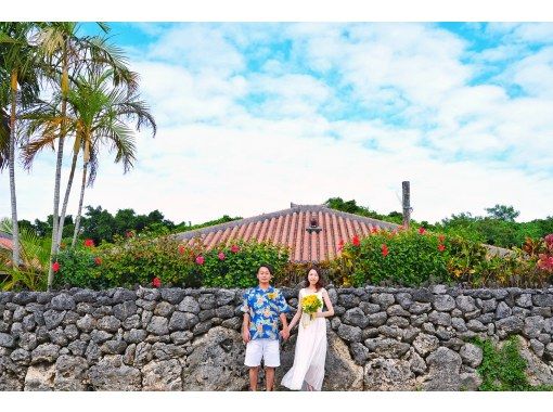 【沖縄・石垣島or竹富島発】1組貸切フォトツアー！沖縄の原風景が残る「竹富島」でオリジナルフォト♪【♪穴場ポイント満載プラン♪】の画像