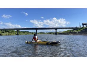 【山形・鮭川村】村を流れる里川『鮭川』でSUP体験　初心者・女性歓迎　穏やかな流れの里川で気軽にSUPを体験しよう！