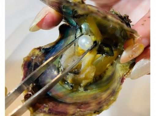 [Okinawa, Naha] Special price: ¥3,800 → ¥3,500 ☆ Experience the popular natural pearl extraction experience ☆ Process the extracted pearls into jewelry ☆ Take them home right away ♪の画像