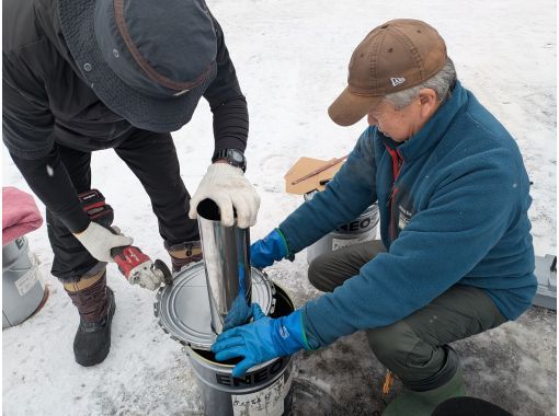 【秋田・白神山地】ロケットストーブを作ろう！ワークショップの画像