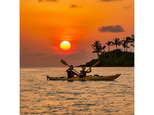 【石垣島】当日申込OK　期間限定モニター価格！　夕日サンセットSUP・カヤック　撮影付きツアーの画像