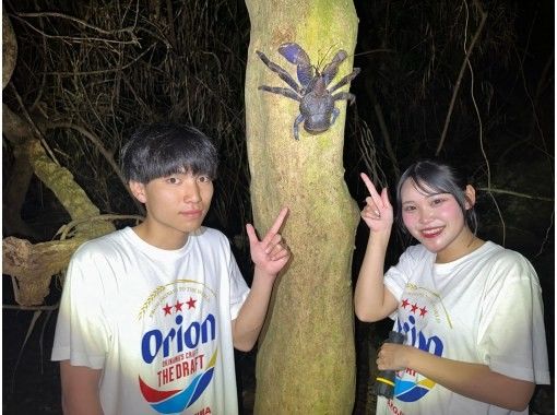 【宮古島 | 夜遊】★冬季特惠！椰子蟹保護區活動★接受當日預約！星空叢林夜遊★贈送兒童椰子蟹紀念章！の画像