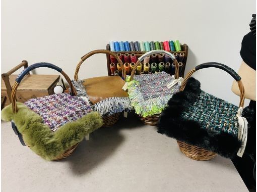 [Tokyo, Jiyugaoka] ⭐︎Complete in 2 hours⭐︎Make a one-of-a-kind reversible basket bag! Children welcome! Come empty-handedの画像