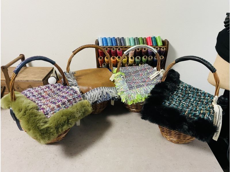 [Tokyo, Jiyugaoka] ⭐︎Complete in 2 hours⭐︎Make a one-of-a-kind reversible basket bag! Children welcome! Come empty-handedの紹介画像