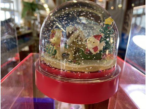  [Akita, Yokote] <Furusato Village, Tsutsuji no Mori> Miniatures included! Snow globe making experience ♫ A small world of sparkling glitter ･:*.:+ Make memories ☆の画像