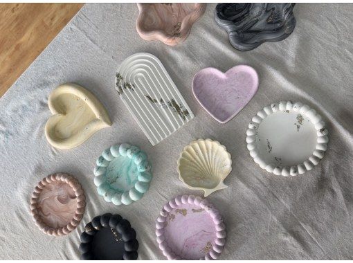 【오키나와/이시가키지마】시마우치 최초! 제스모나이트 체험 ♡ 돌 같은 감촉을 가진 어른스러운 매력 트레이 만들기の画像