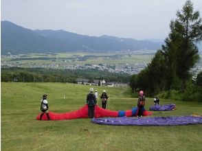 [후쿠시마·이나와시】 부모와 자식할인! 하늘을 나는 쾌감을 맛볼파라글라이더체험 (1 일 코스)