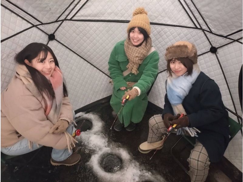 【北海道・十勝】現地集合！帯広近郊でワカサギ釣り体験！（大人7,500/子ども5,300円）の紹介画像