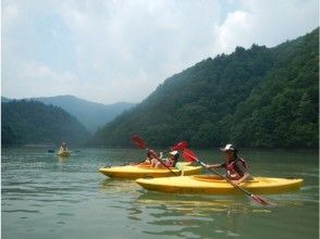 【群馬 みなかみ・洞元湖】I LOVE CANOE & KAYAK(カヌー&カヤック)半日ツアーの画像