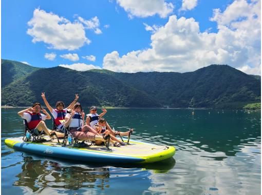 【山梨・西湖】家族や仲間、みんなで乗れる足漕ぎボードで神秘的な大自然と富士山を満喫♪【お子様・未経験も安心】 【山梨・西湖】家族や仲間、みんなで乗れる足漕ぎボードで神秘的な大自然と富士山を満喫♪【お子様・未経験も安心】