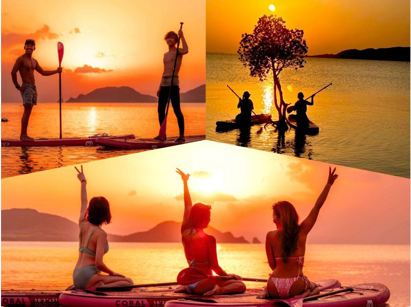 ANA誌掲載【石垣島初!一本マングローブサンセットSUP!】絶景の夕焼け★家族割★当日OK【2時間】送迎・機材・写真全て無料!★の紹介画像