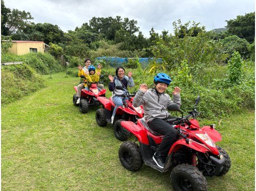 【沖縄・石垣島】☆免許不要☆川平湾で60分バギー体験！ゆったり農場コース☆お子様から年配の方まで家族みんなで楽しめる♪の画像