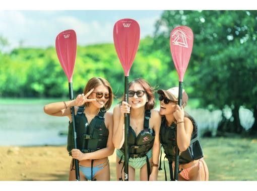 ★Student discount★【Mangrove SUP】Natural tropical rainforest SUP★Family discount★Available on the day【2 hours】【Experience the tropical rainforest of Ishigaki Island, the largest in Japan!】の画像