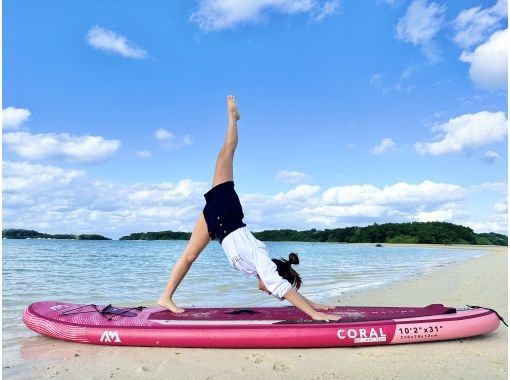 ★Student discount★ [Amazing! A new sea activity!?] A blissful time floating in the blue sea of Ishigaki☆Beginners welcome☆A new world of ultimate healing yoga! A special moment on Ishigaki Island♪の画像