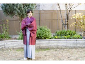 [Tokyo・Asakusa] A slightly stylish men's hakama plan ☆ Recommended for strolls and ceremonies!