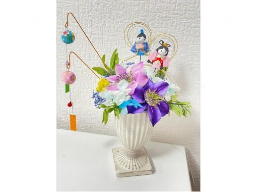 [Departing from Miyagi, within walking distance of Sendai Station] "Preserved Flower Tanabata Decoration Arrangement Experience" ⋰❕ Handmade Experienceの画像