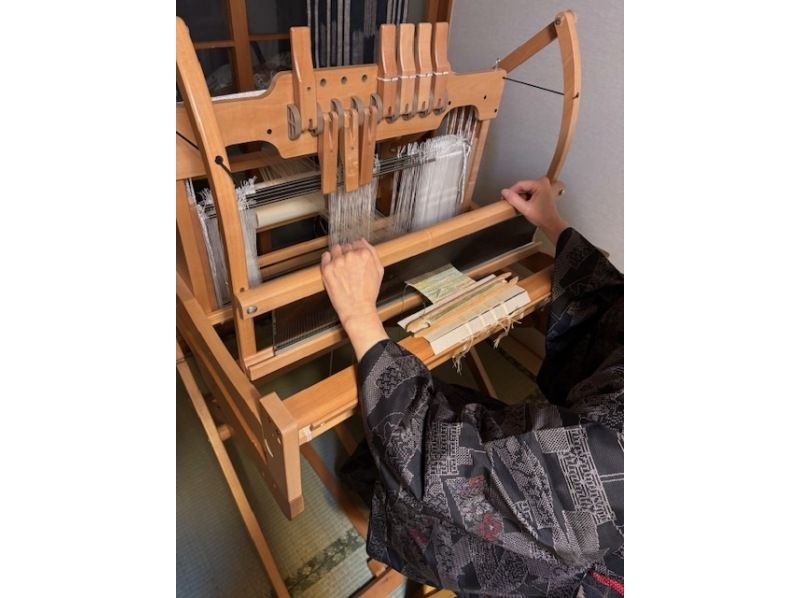 [Kyoto, Saiin] Hand weaving experience - making sachets/coasters - elementary school children also welcomeの紹介画像