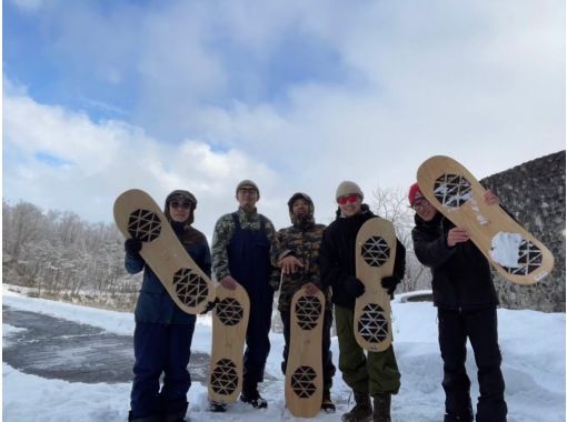 【山形・鮭川村】 雪板セッション＆サンプルシェイプ製作CAMPin鮭川村〈2月22～23日開催〉の画像