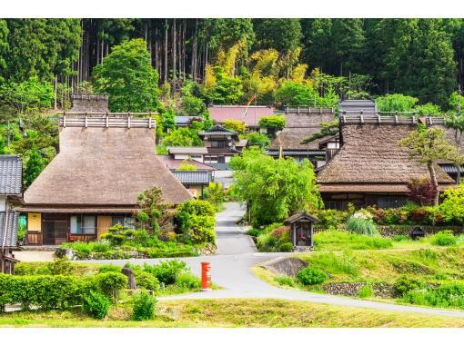 【京都＆美山日帰り旅行】金閣寺・嵐山・伏見エリア＆美山かやぶきの里散策 ※日本語、英語、中国語対応 （大阪から毎日出発）の画像