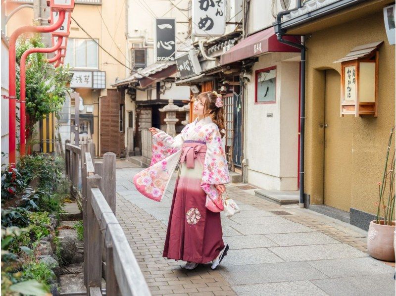 【大阪・大阪】袴レンタル 1dayプラン